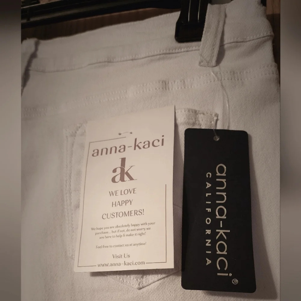 Anna-Kaci Floral Daisy Embroidered Mid Rise Bell Bottom Flare Jeans Sz XL (NWT) - Picture 7 of 14